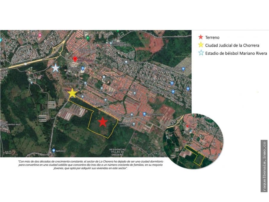 Terreno en La Chorrera